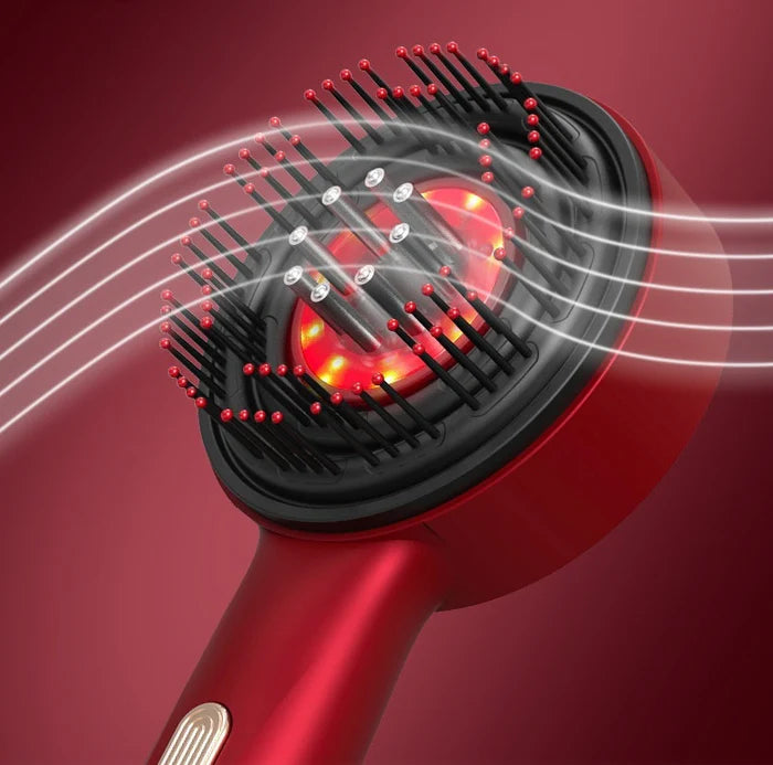 Red light hair care comb massage comb